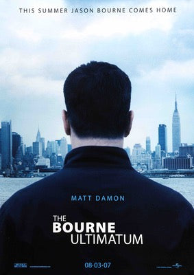 Bourne Ultimatum (2007) original movie poster for sale at Original Film Art - Vintage Movie Posters