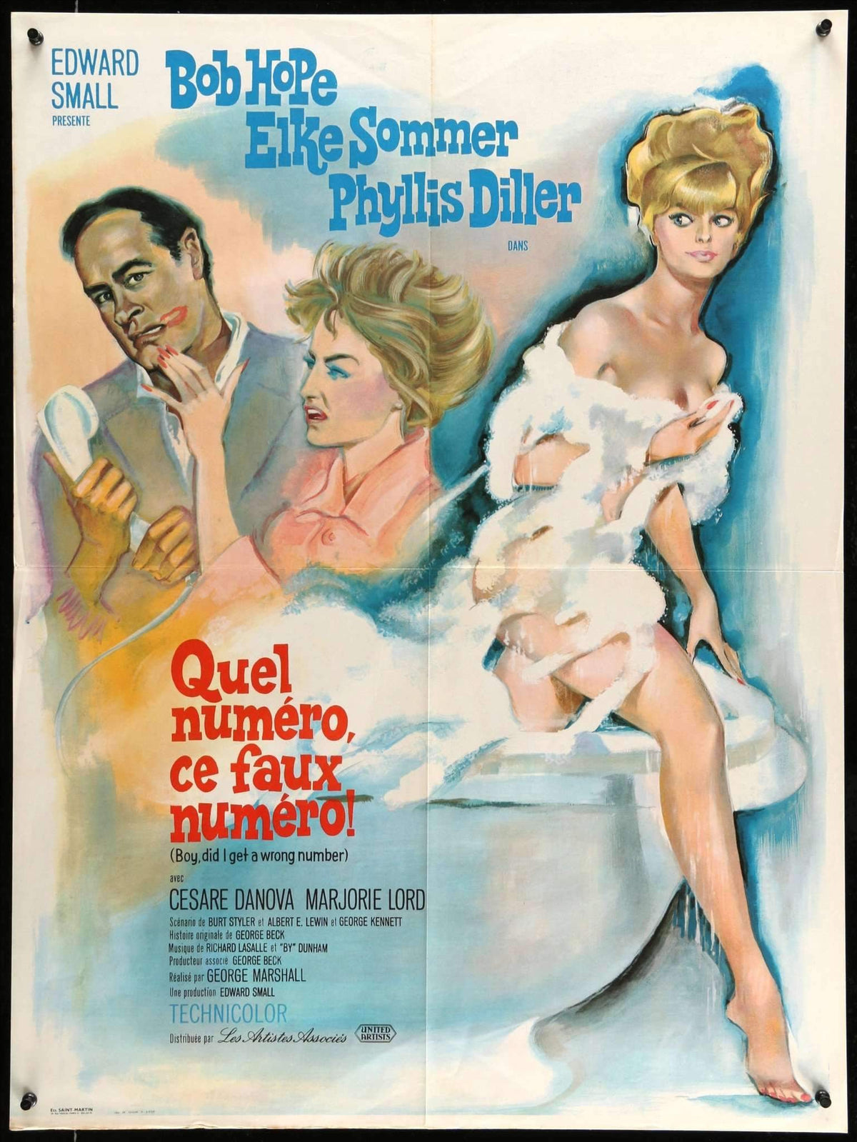 Boy Did I Get a Wrong Number! (1966) original movie poster for sale at Original Film Art - Vintage Movie Posters