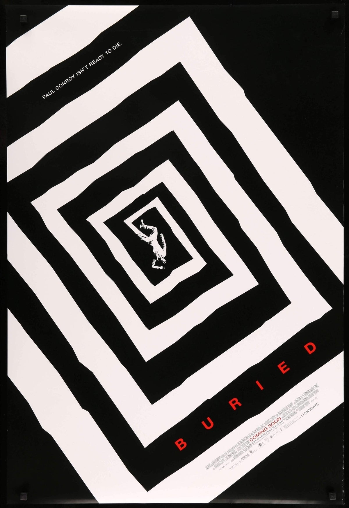 Buried (2010) original movie poster for sale at Original Film Art