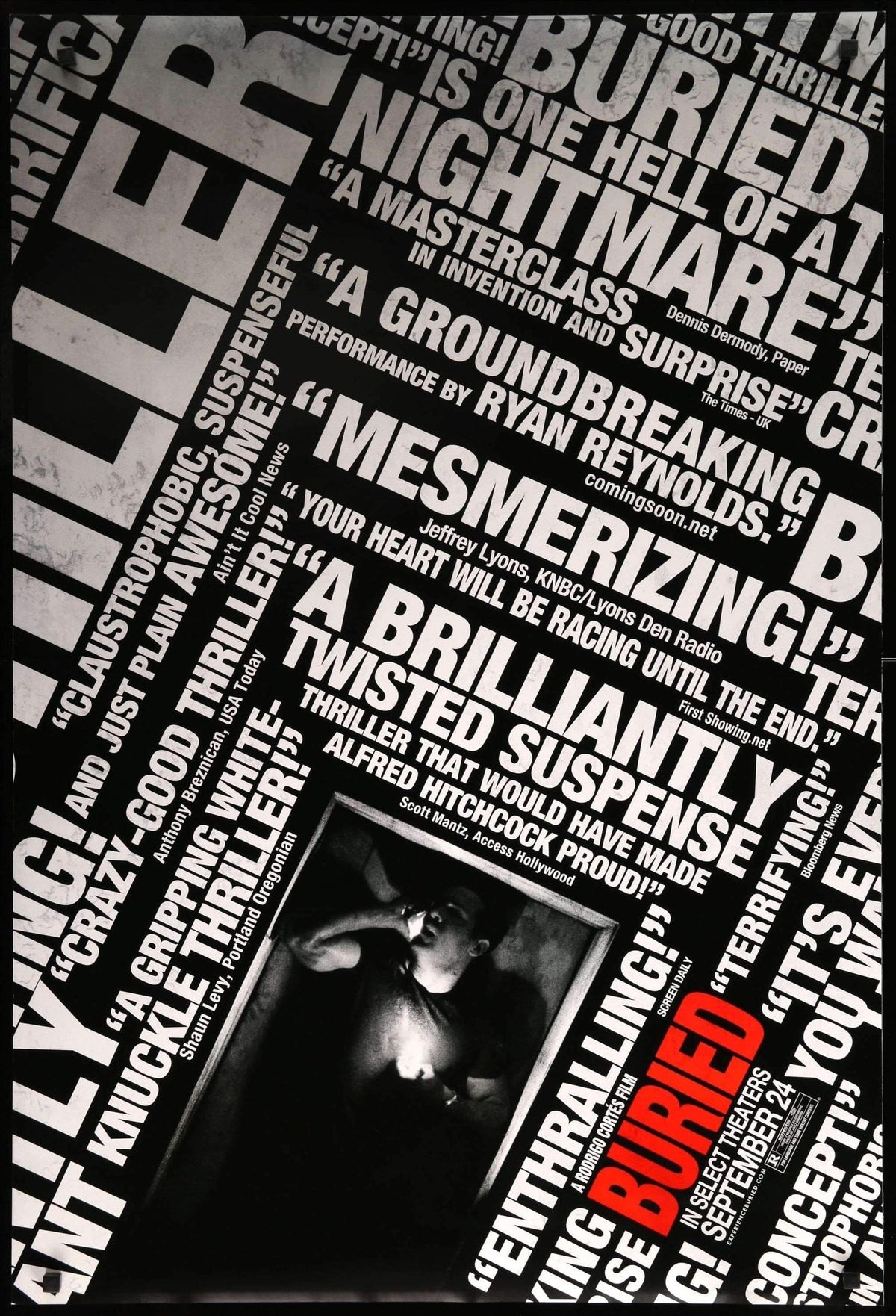 Buried (2010) original movie poster for sale at Original Film Art - Vintage Movie Posters