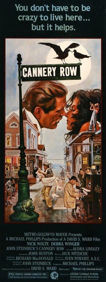 Cannery Row (1982) original movie poster for sale at Original Film Art - Vintage Movie Posters