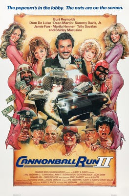 Cannonball Run 2 (1984) original movie poster for sale at Original Film Art - Vintage Movie Posters