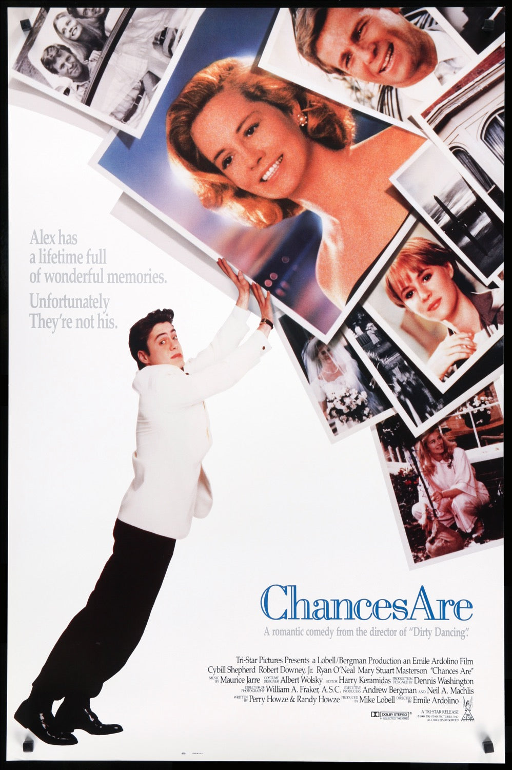 Chances Are (1989) original movie poster for sale at Original Film Art - Vintage Movie Posters