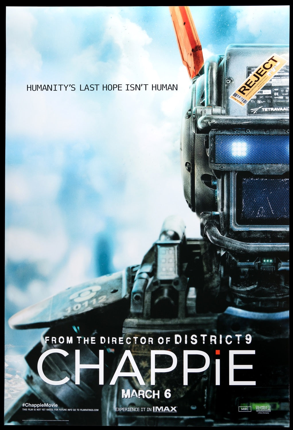 Chappie (2015) original movie poster for sale at Original Film Art - Vintage Movie Posters