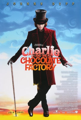 Charlie and the Chocolate Factory (2005) original movie poster for sale at Original Film Art - Vintage Movie Posters
