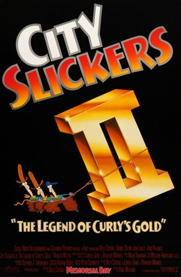 City Slickers II: The Legend of Curly's Gold (1994) original movie poster for sale at Original Film Art - Vintage Movie Posters