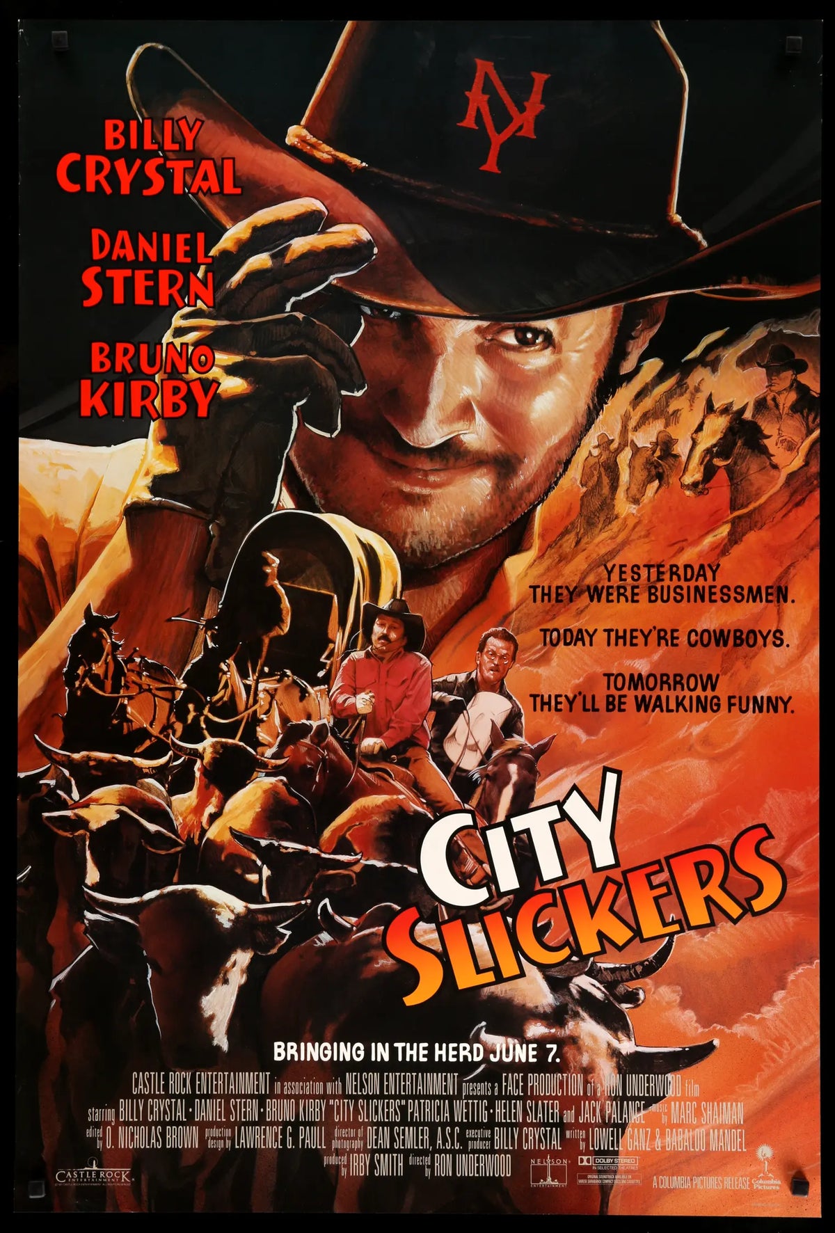 City Slickers (1991) original movie poster for sale at Original Film Art