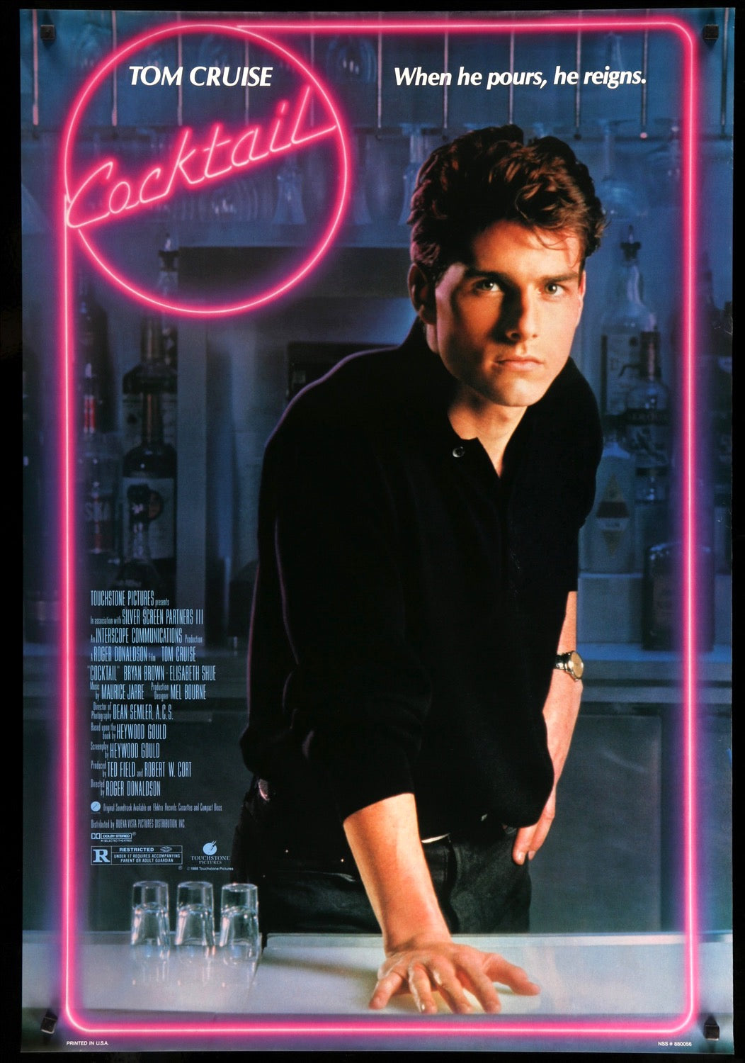 Cocktail (1988) original movie poster for sale at Original Film Art - Vintage Movie Posters