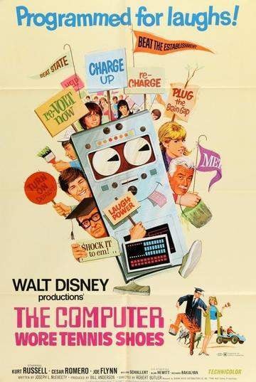 Computer Wore Tennis Shoes (1969) original movie poster for sale at Original Film Art - Vintage Movie Posters