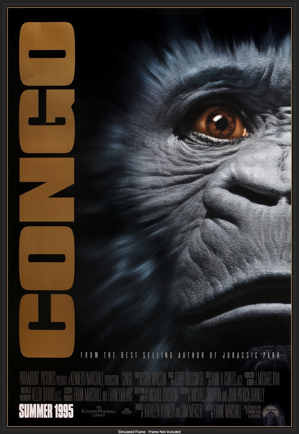Congo (1995) original movie poster for sale at Original Film Art - Vintage Movie Posters