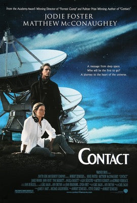 Contact (1997) original movie poster for sale at Original Film Art - Vintage Movie Posters