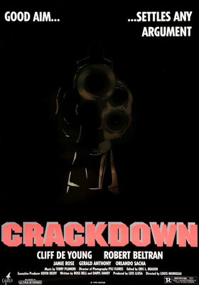 Crackdown (1991) original movie poster for sale at Original Film Art - Vintage Movie Posters