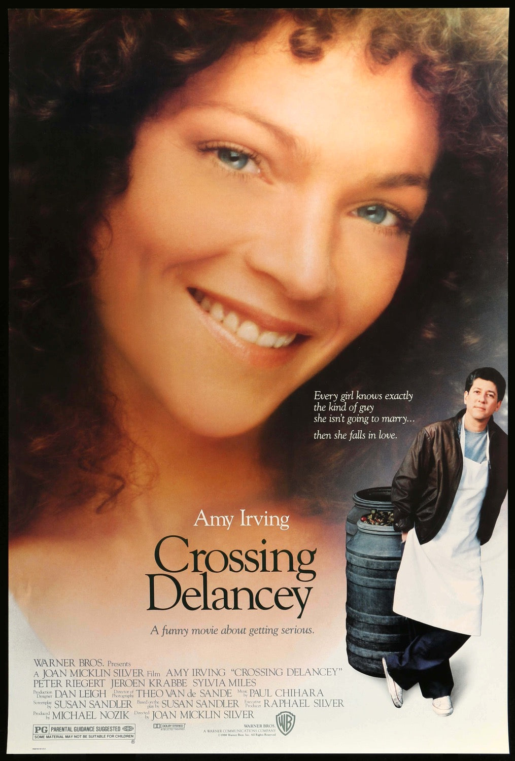 Crossing Delancey (1988) original movie poster for sale at Original Film Art - Vintage Movie Posters