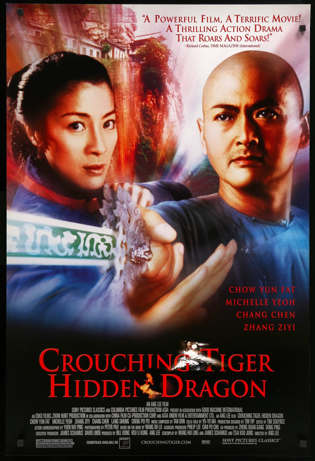 Crouching Tiger, Hidden Dragon (2000) original movie poster for sale at Original Film Art - Vintage Movie Posters