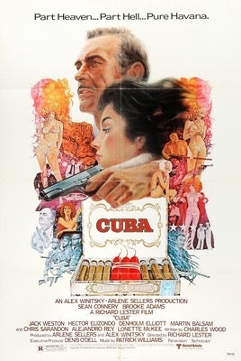 Cuba (1979) original movie poster for sale at Original Film Art - Vintage Movie Posters