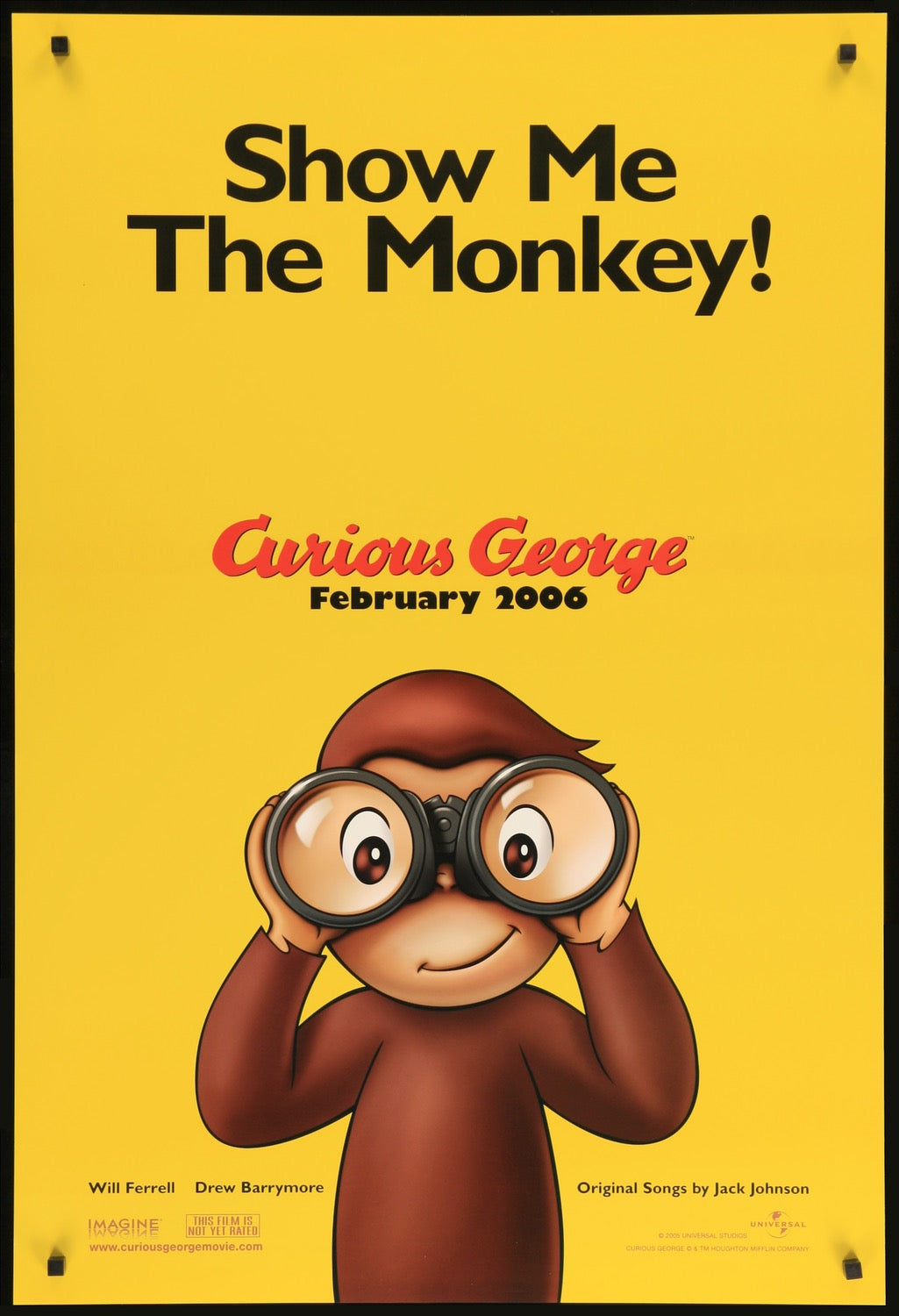 Curious George (2006) original movie poster for sale at Original Film Art