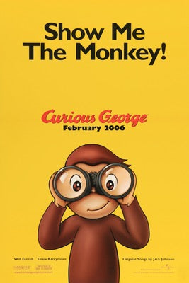 Curious George (2006) original movie poster for sale at Original Film Art - Vintage Movie Posters
