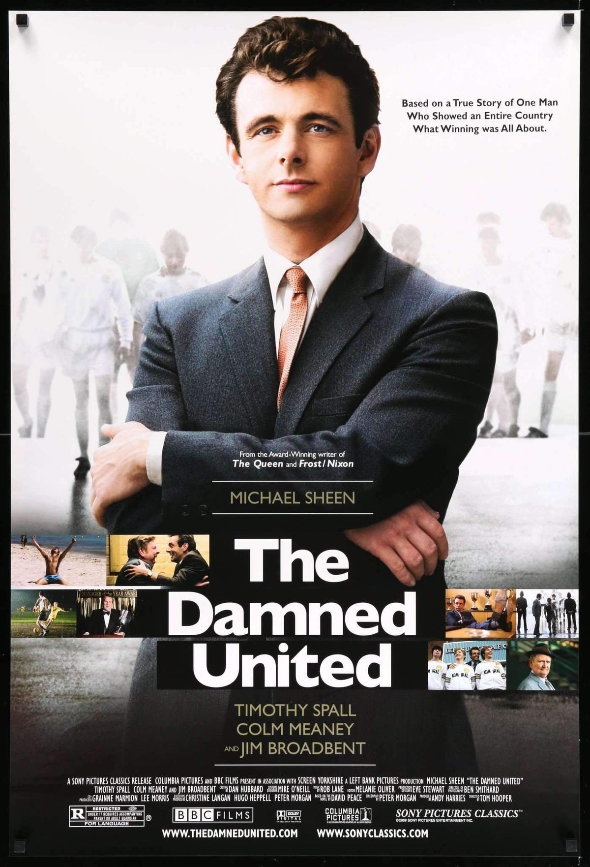 Damned United (2009) original movie poster for sale at Original Film Art - Vintage Movie Posters