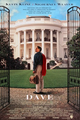 Dave (1993) original movie poster for sale at Original Film Art - Vintage Movie Posters