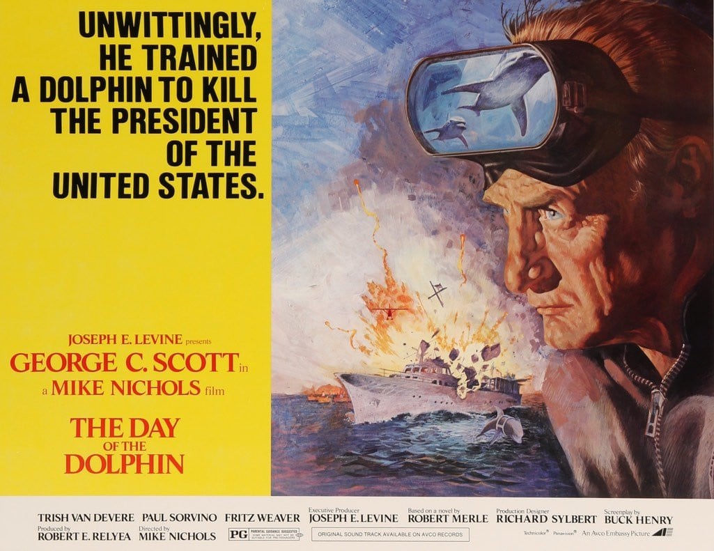 Day of the Dolphin (1973) original movie poster for sale at Original Film Art - Vintage Movie Posters