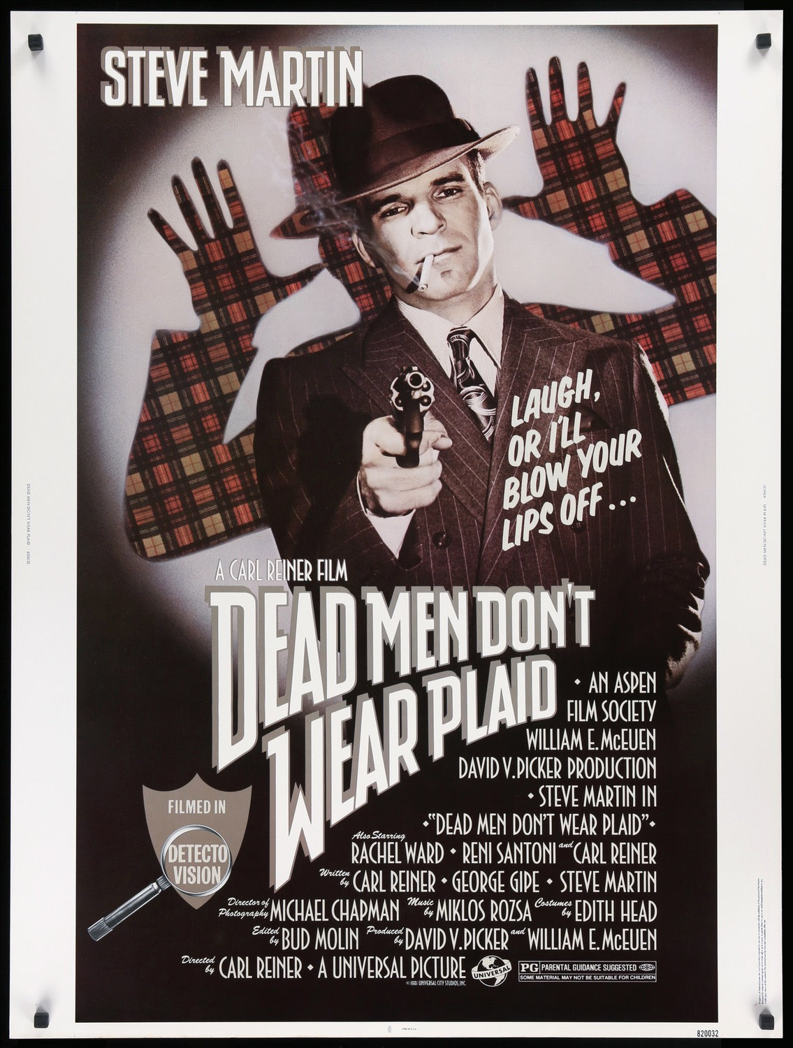 Dead Men Don&#39;t Wear Plaid (1982) original movie poster for sale at Original Film Art - Vintage Movie Posters