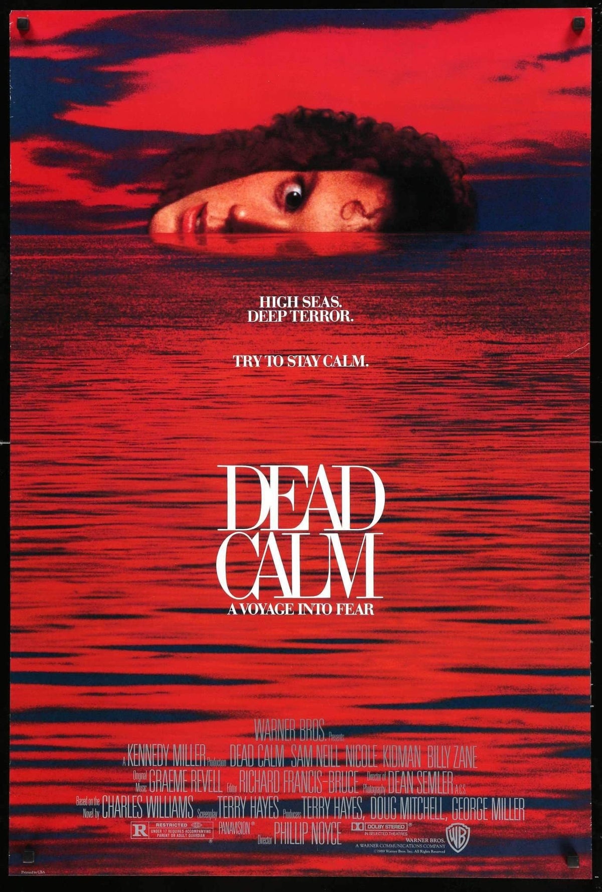 Dead Calm (1989) original movie poster for sale at Original Film Art