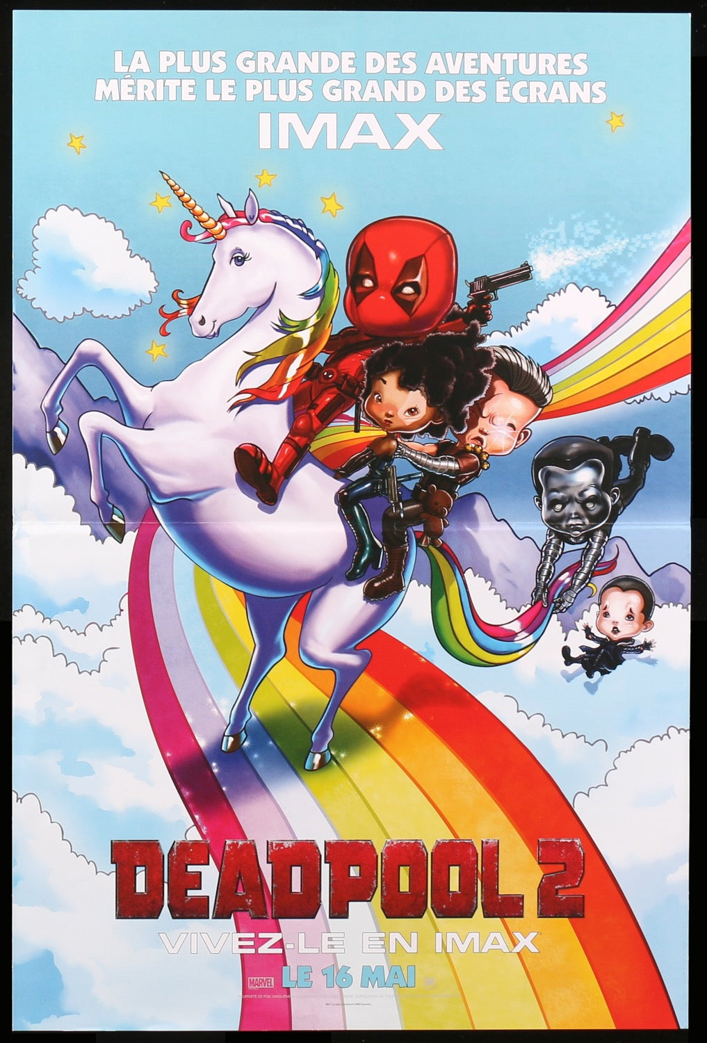 Deadpool 2 (2018) original movie poster for sale at Original Film Art