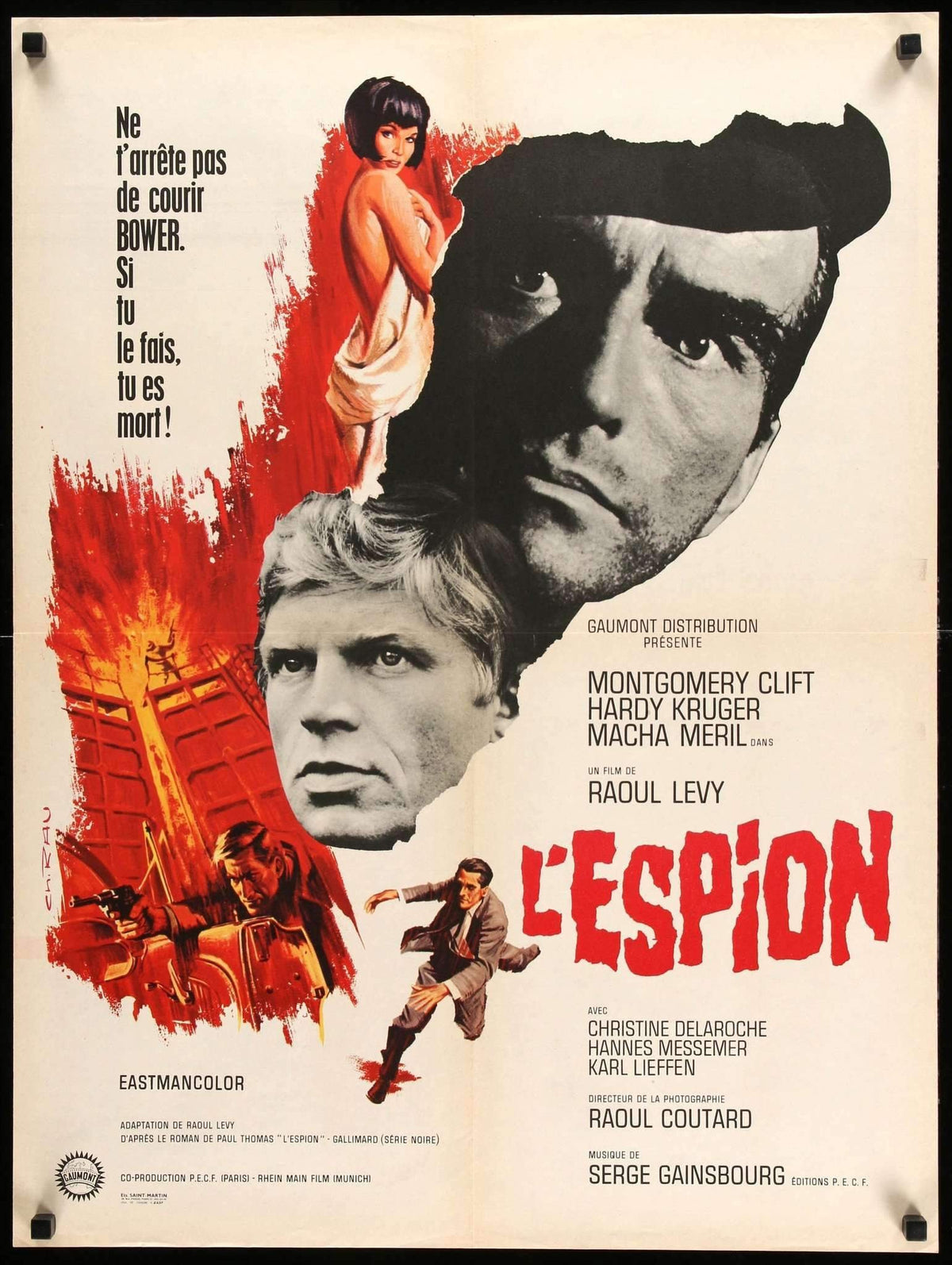 Defector (1966) original movie poster for sale at Original Film Art - Vintage Movie Posters