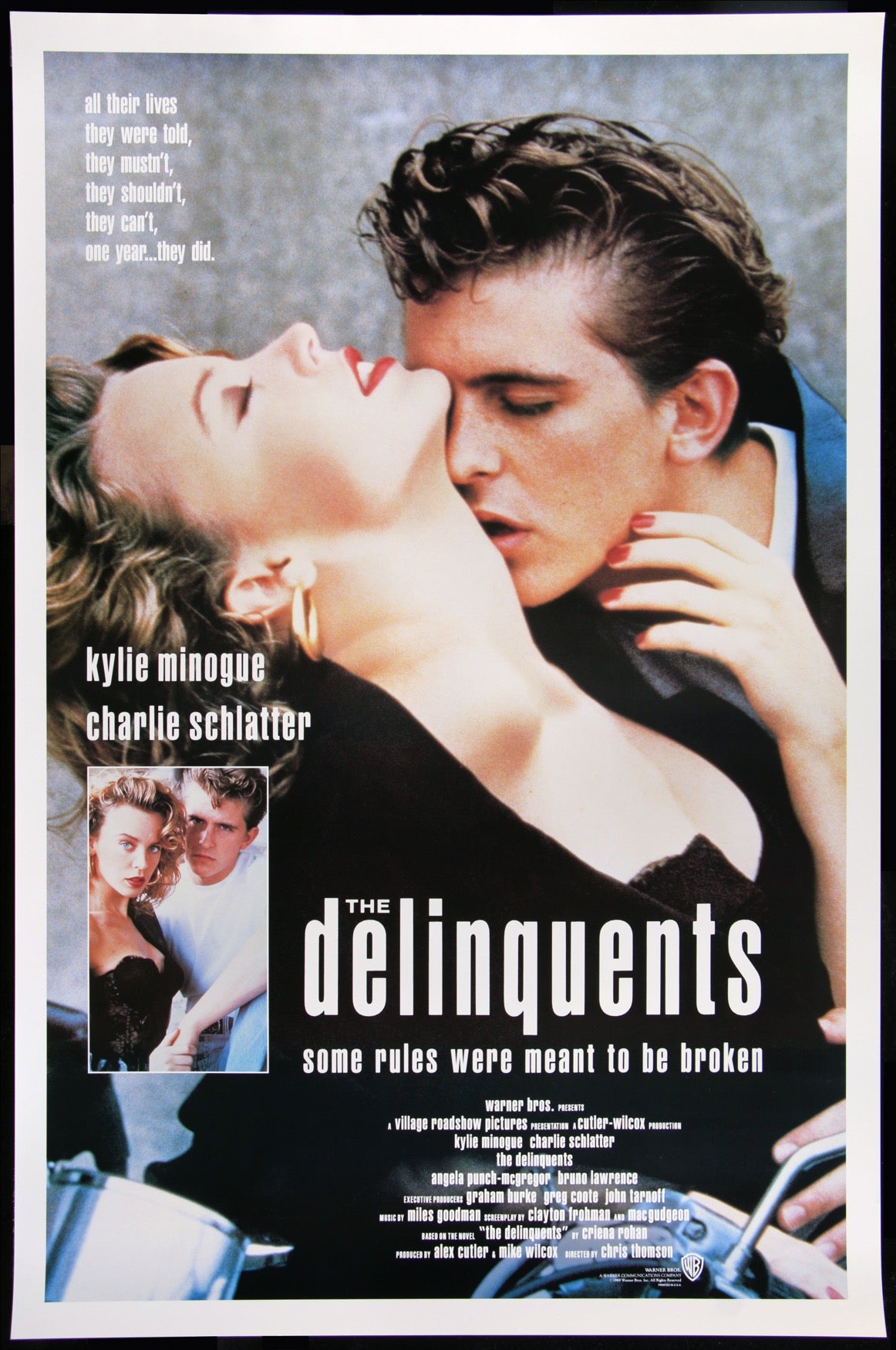 Delinquents (1989) original movie poster for sale at Original Film Art - Vintage Movie Posters