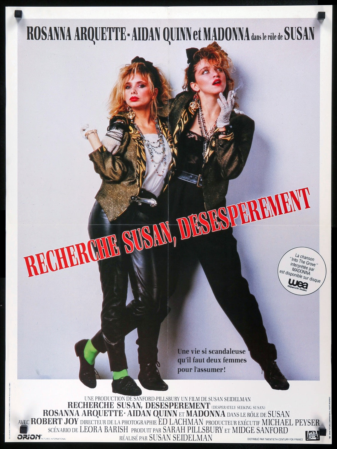 Desperately Seeking Susan (1985) original movie poster for sale at Original Film Art - Vintage Movie Posters