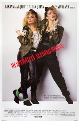 Desperately Seeking Susan (1985) original movie poster for sale at Original Film Art - Vintage Movie Posters