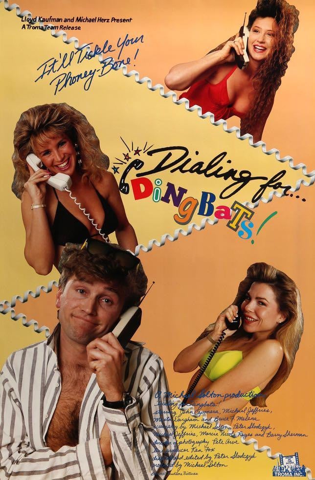 Dialing for Dingbats (1989) original movie poster for sale at Original Film Art - Vintage Movie Posters