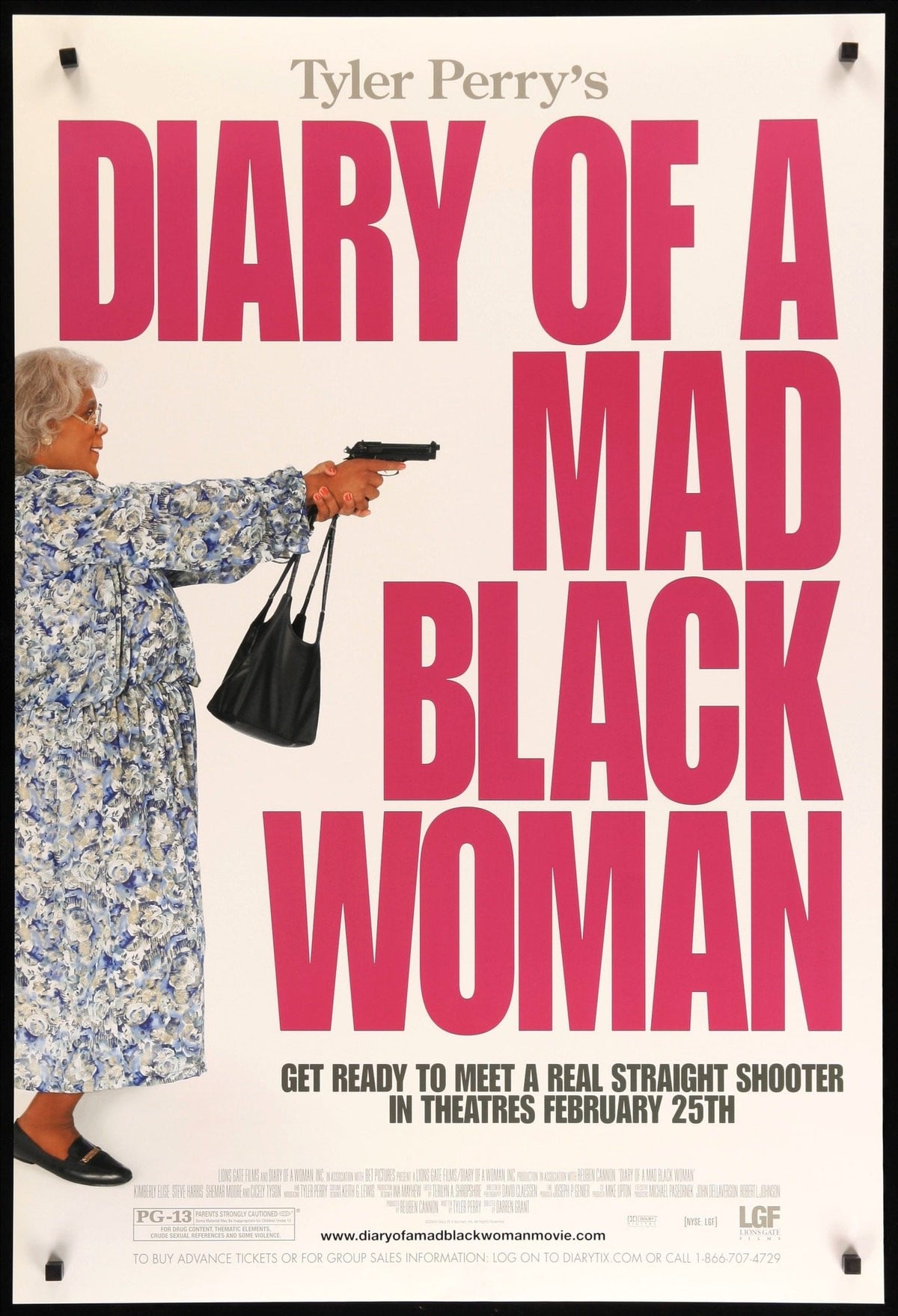 Diary of a Mad Black Woman (2005) original movie poster for sale at Original Film Art