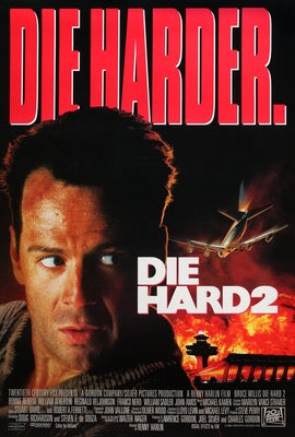 Die Hard 2 (1990) Original One-Sheet Movie Poster - Original Film