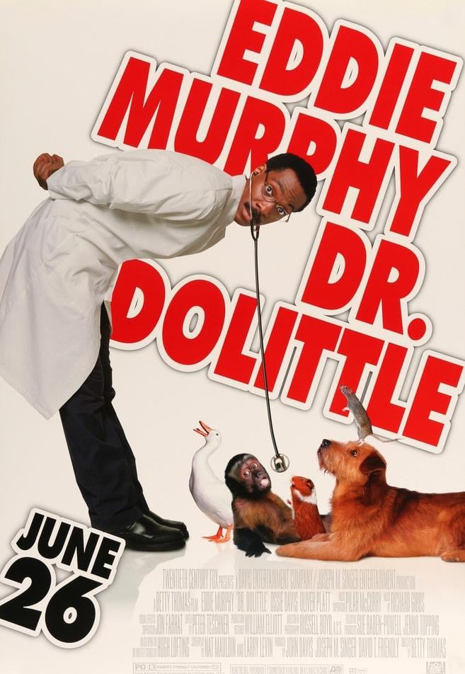 Doctor Dolittle (1998) original movie poster for sale at Original Film Art - Vintage Movie Posters