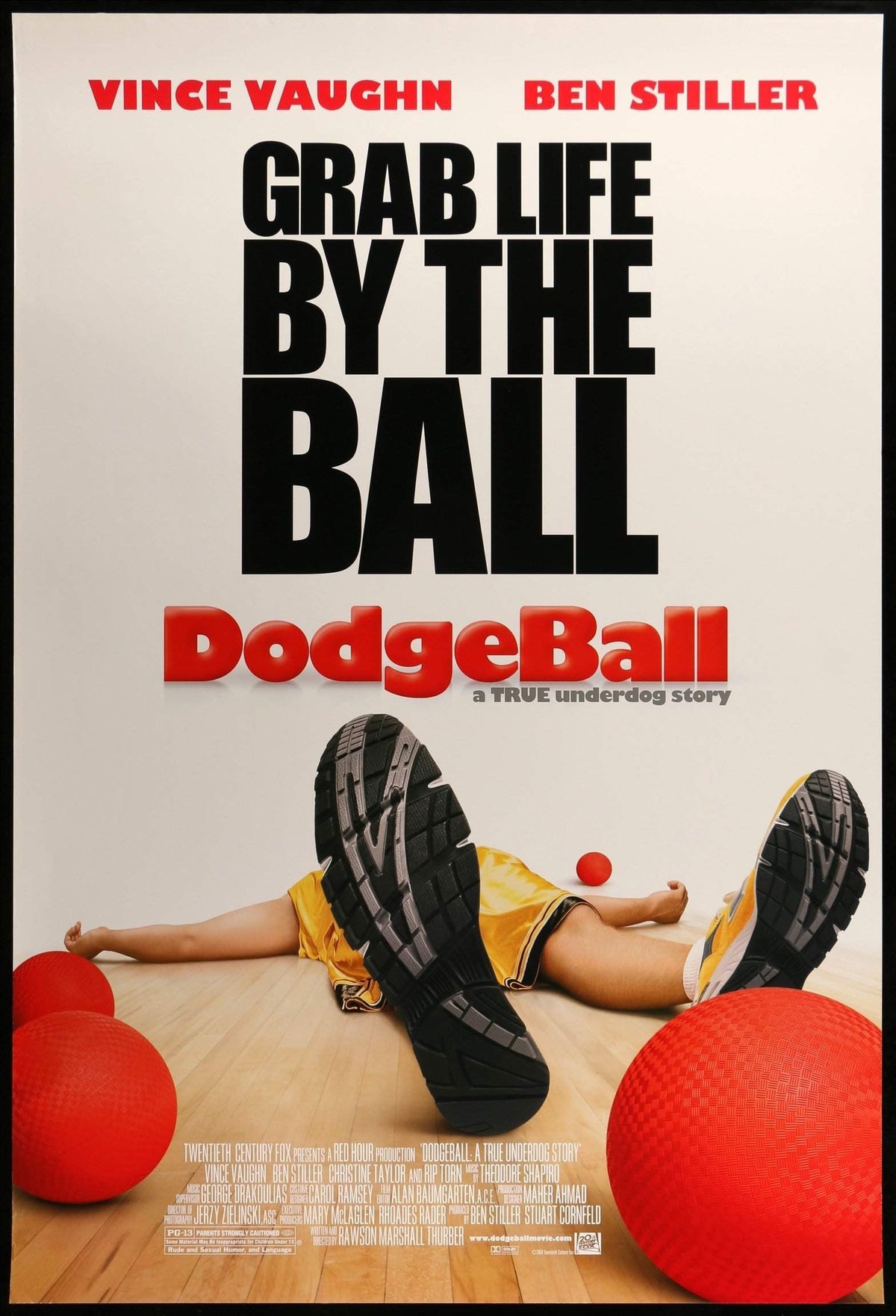 Dodgeball: A True Underdog Story (2004) original movie poster for sale at Original Film Art - Vintage Movie Posters