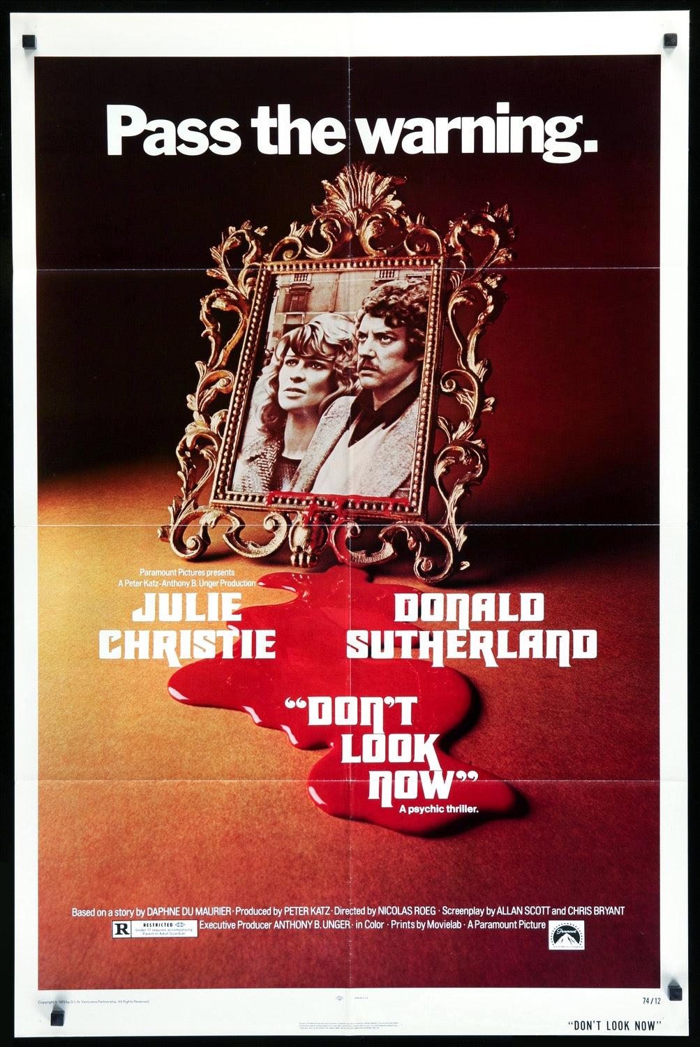 Don&#39;t Look Now (1973) original movie poster for sale at Original Film Art - Vintage Movie Posters
