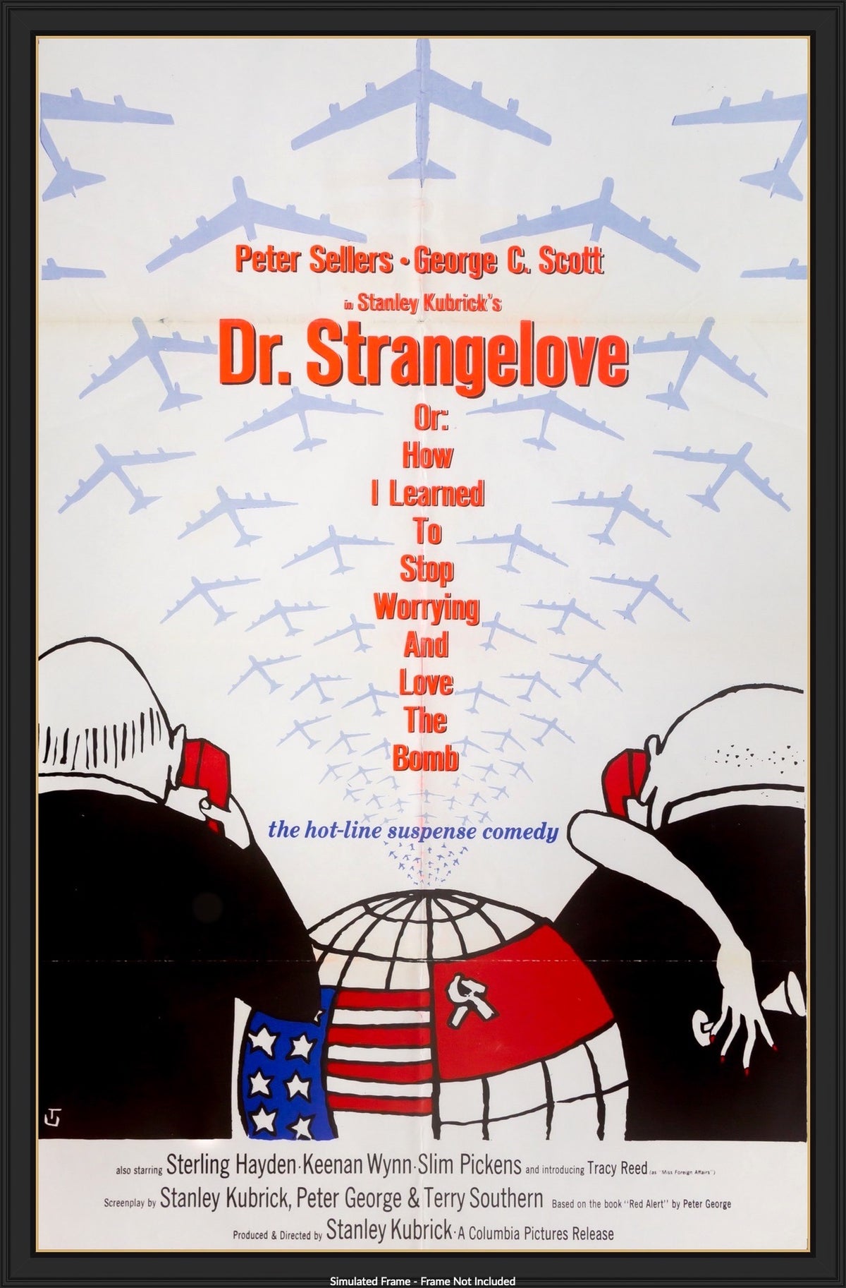 Dr. Strangelove or: How I Learned to Stop Worrying and Love the Bomb (1964) original movie poster for sale at Original Film Art - Vintage Movie Posters