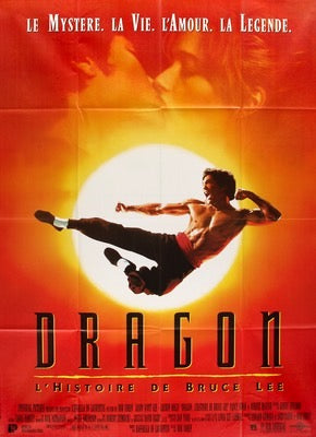 Dragon the Bruce Lee Story (1993) original movie poster for sale at Original Film Art - Vintage Movie Posters