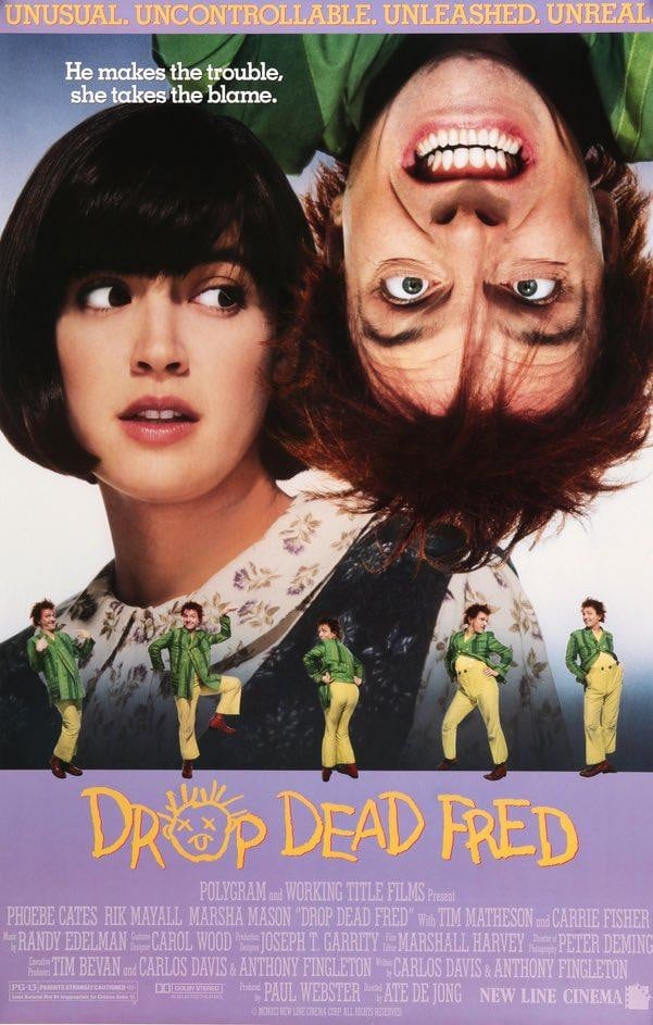 Drop Dead Fred (1991) original movie poster for sale at Original Film Art - Vintage Movie Posters