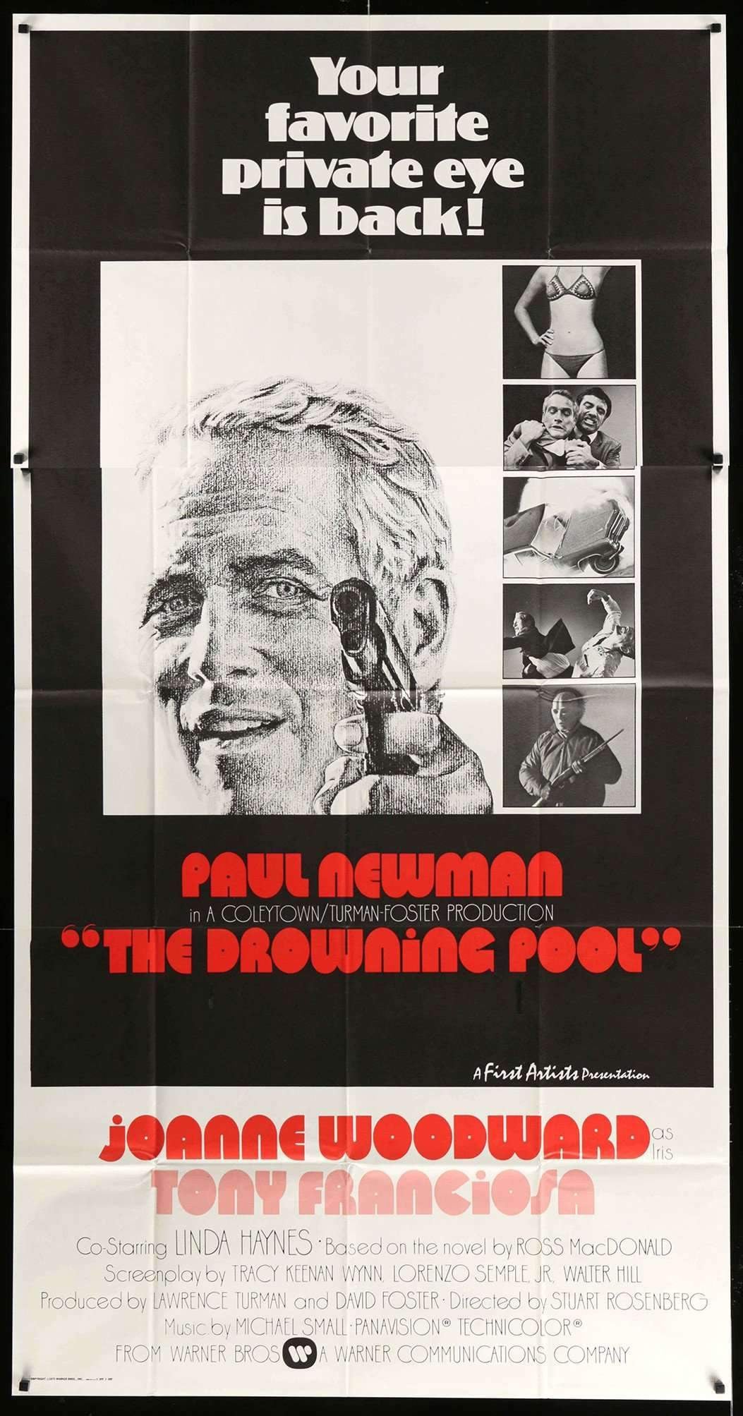 Drowning Pool (1975) original movie poster for sale at Original Film Art - Vintage Movie Posters