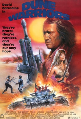 Dune Warriors (1991) original movie poster for sale at Original Film Art - Vintage Movie Posters