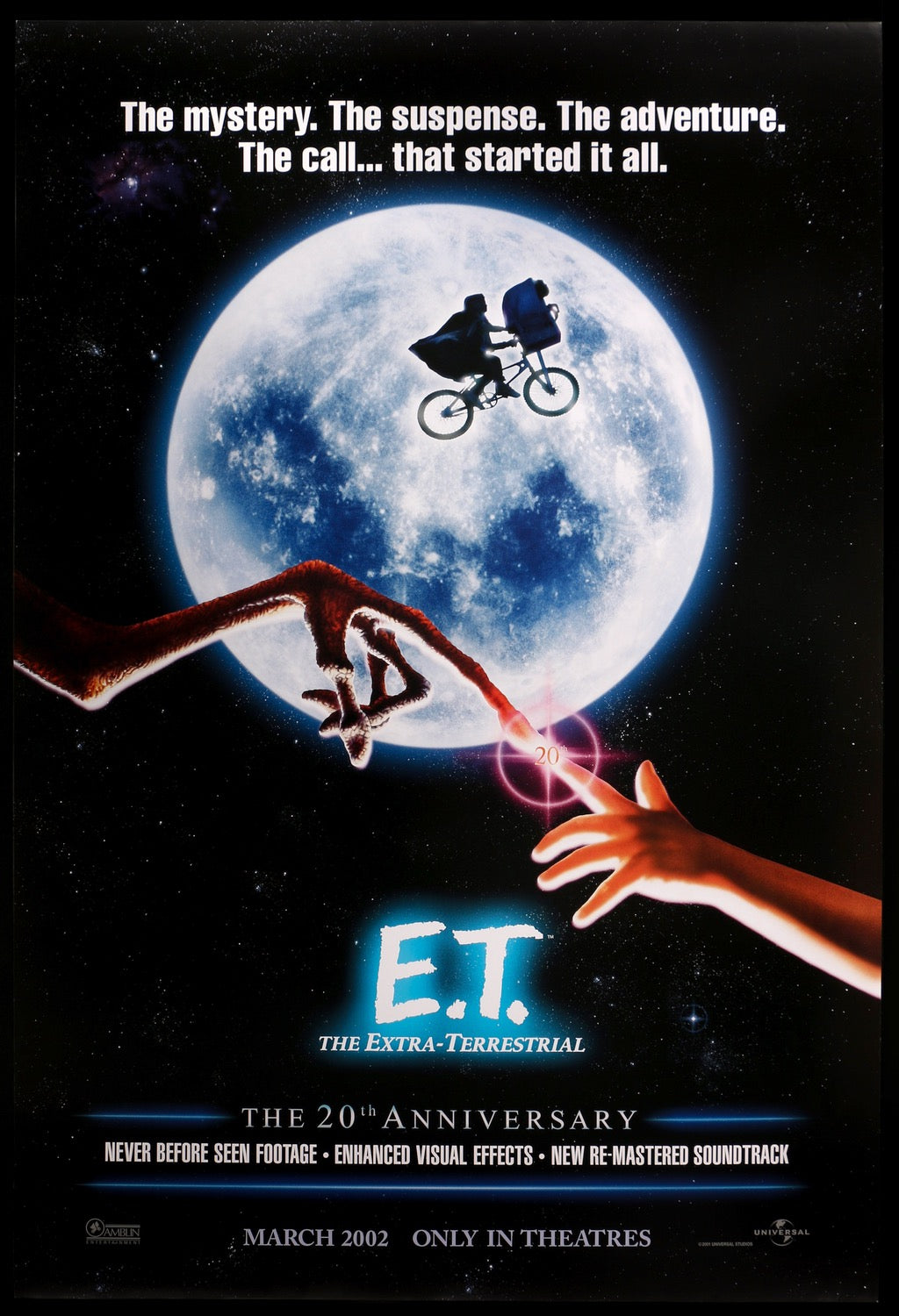 E.T. The Extra Terrestrial (1982) original movie poster for sale at Original Film Art - Vintage Movie Posters