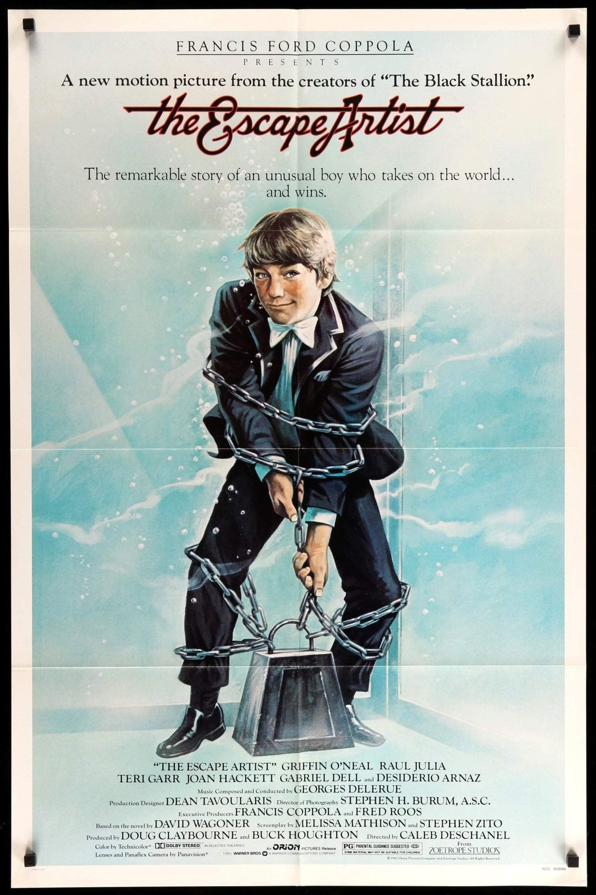 Escape Artist (1982) original movie poster for sale at Original Film Art - Vintage Movie Posters