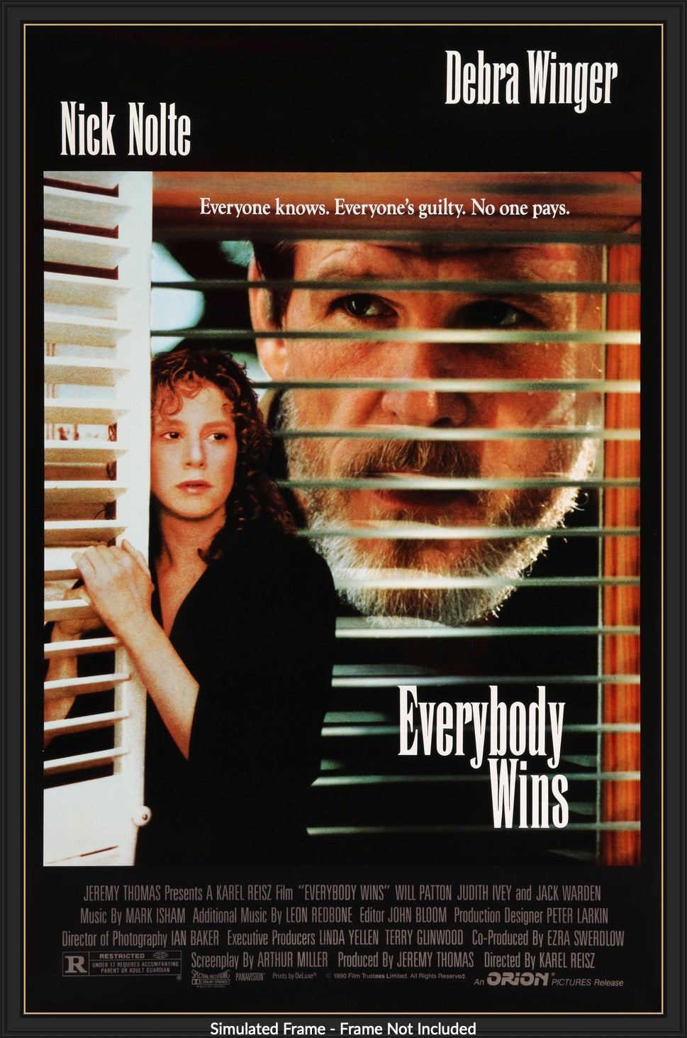 Everybody Wins (1990) original movie poster for sale at Original Film Art