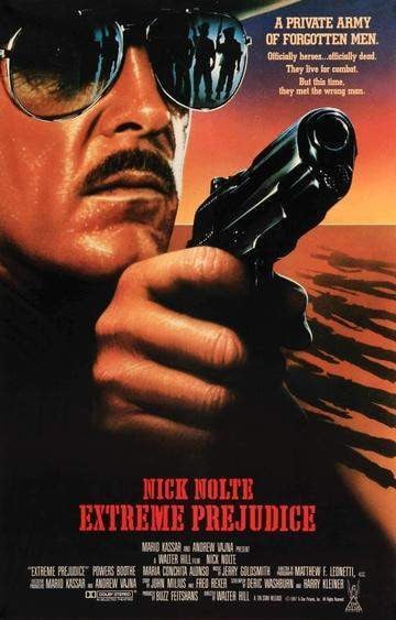Extreme Prejudice (1986) original movie poster for sale at Original Film Art - Vintage Movie Posters