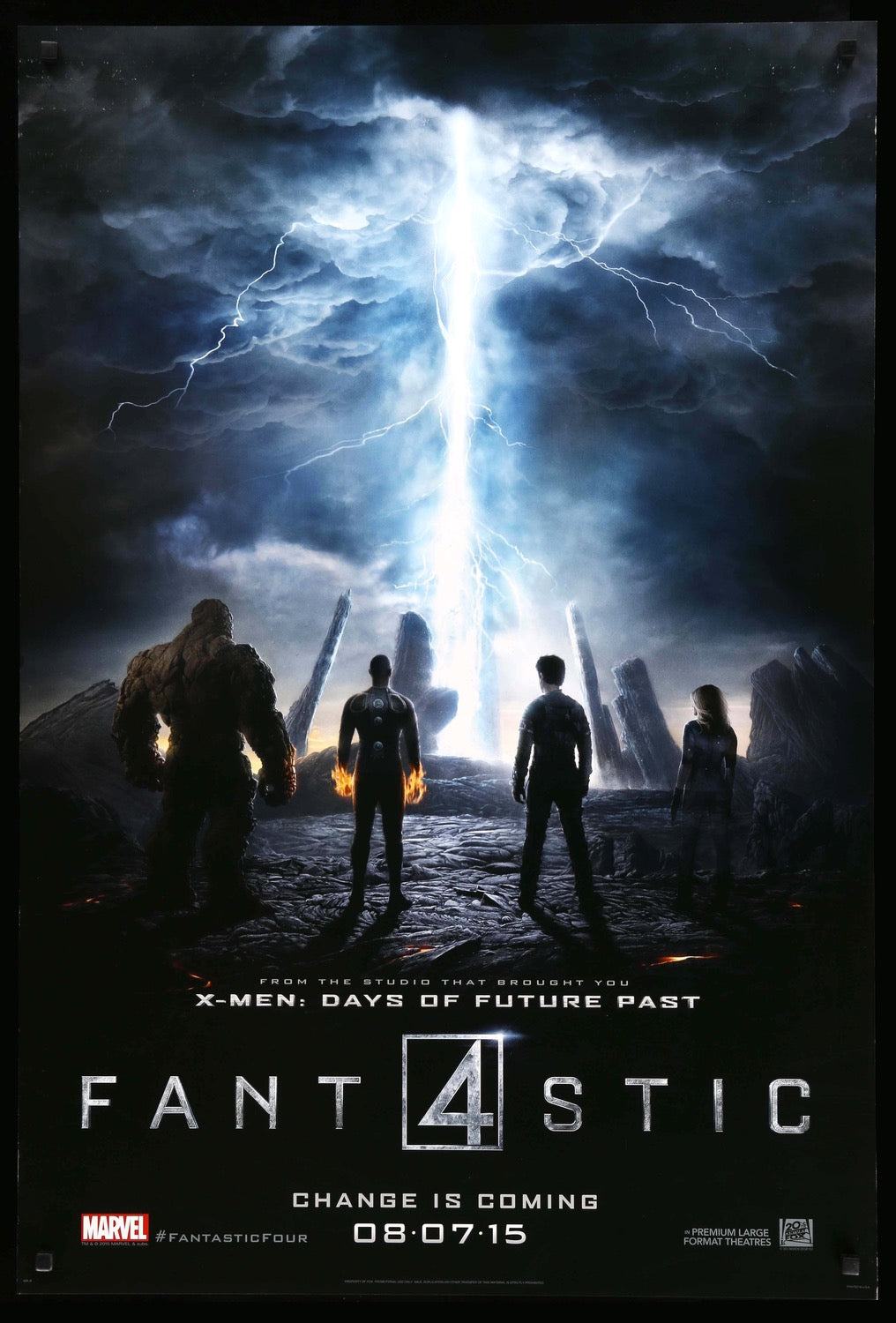 Fantastic Four (2015) original movie poster for sale at Original Film Art