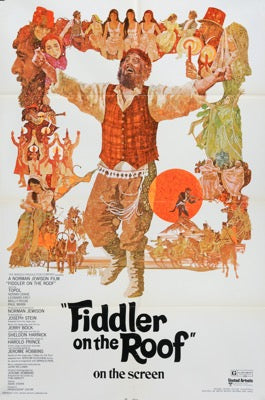 Fiddler on the Roof (1971) original movie poster for sale at Original Film Art - Vintage Movie Posters