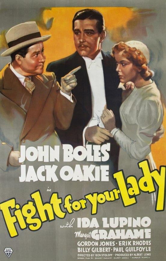 Fight for Your Lady (1937) original movie poster for sale at Original Film Art - Vintage Movie Posters