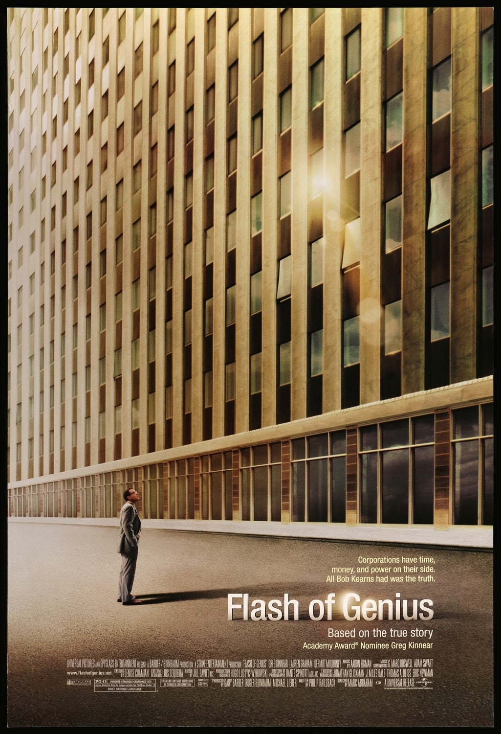 Flash of Genius (2008) original movie poster for sale at Original Film Art - Vintage Movie Posters